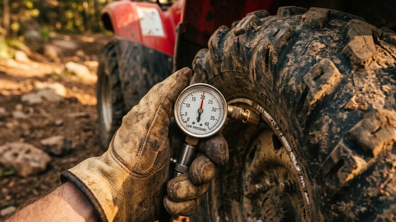 ATV Tire Pressure: Why Lower Is Usually Right